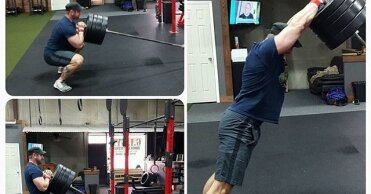 #gigym #bootcamp #raleighncfitness #thrusters